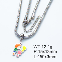 SS Necklace  3N3000508vhha-908
