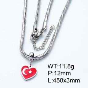 SS Necklace  3N3000526vhha-908