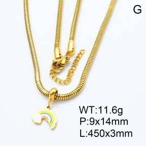 SS Necklace  3N3000533bhia-908