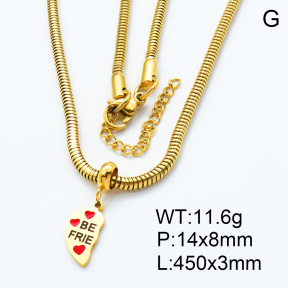 SS Necklace  3N3000535bhia-908