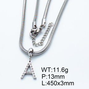 SS Necklace  3N4001143vhhl-908