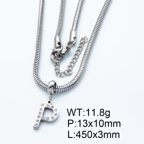 SS Necklace  3N4001173vhhl-908