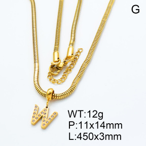 SS Necklace  3N4001186bhil-908