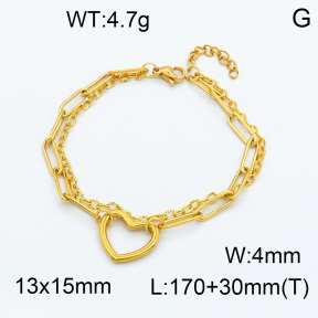 SS Bracelet  3B2001747vbnb-908