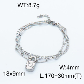 SS Bracelet  3B2001750vbnb-908