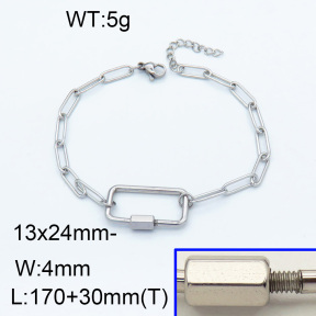 SS Bracelet  3B2001756vbnl-908