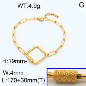 SS Bracelet  3B2001759abol-908