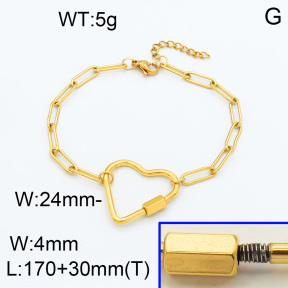 SS Bracelet  3B2001763abol-908