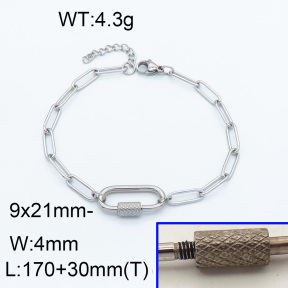 SS Bracelet  3B2001768vbnl-908