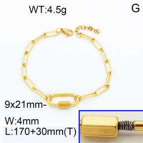 SS Bracelet  3B2001769abol-908