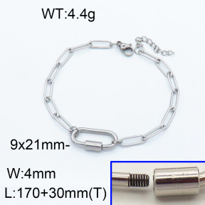 SS Bracelet  3B2001772vbnl-908