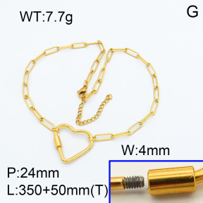 SS Necklace  3N2001305bhva-908