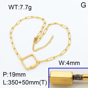 SS Necklace  3N2001307bhva-908