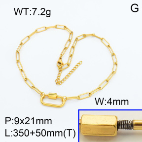 SS Necklace  3N2001313bhva-908