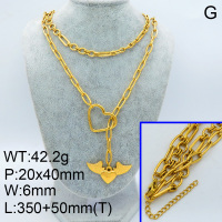 SS Necklace  3N2001325vhnl-908