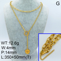 SS Necklace  3N2001331bhil-908