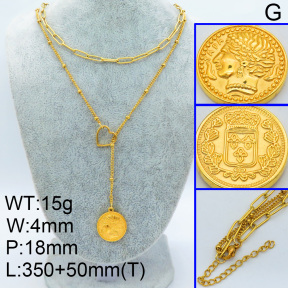 SS Necklace  3N2001335bhil-908