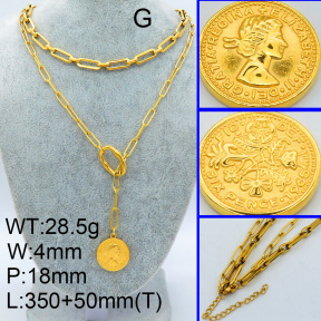SS Necklace  3N2001337vhml-908