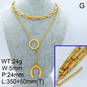 SS Necklace  3N2001343bhjl-908