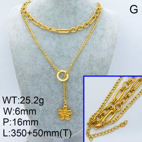 SS Necklace  3N2001347bhjl-908