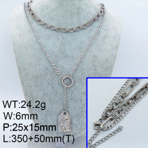 SS Necklace  3N2001352bhil-908