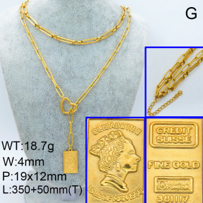 SS Necklace  3N2001365vhml-908