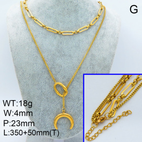 SS Necklace  3N2001373vhll-908