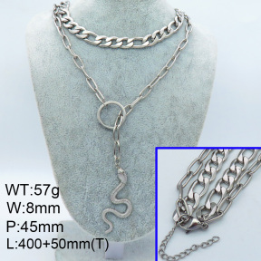 SS Necklace  3N2001378vhnl-908