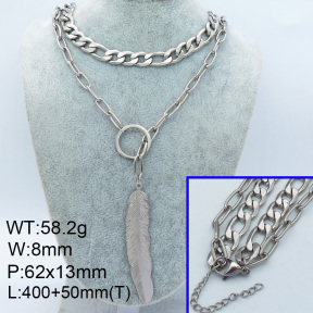 SS Necklace  3N2001380vhnl-908