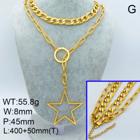 SS Necklace  3N2001381vhnl-908