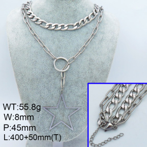 SS Necklace  3N2001382vhml-908
