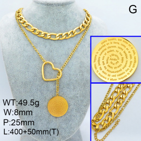 SS Necklace  3N2001385vhll-908