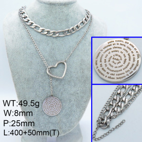 SS Necklace  3N2001386vhkl-908