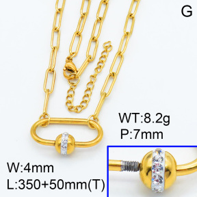 SS Necklace  3N4001220vhhl-908