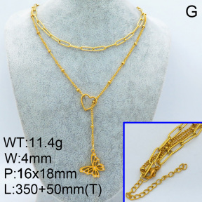 SS Necklace  3N4001224ahjb-908