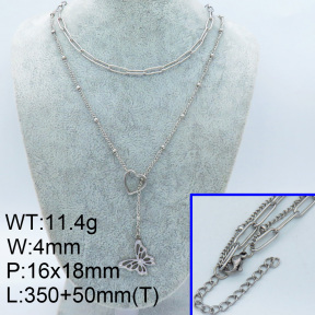 SS Necklace  3N4001225bhia-908