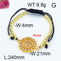 Fashion Brass Bracelet  F6B800349bhva-J111