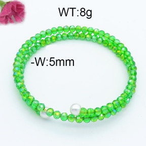 Fashion Brass Bangle  F6BA41340bbov-J111