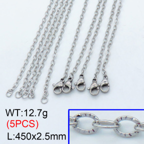 SS Necklace  3N2001432vhha-G022