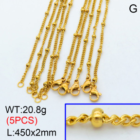 SS Necklace  3N2001435vhhl-G022