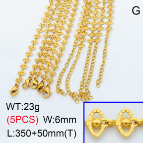 SS Necklace  3N2001449aiil-G023