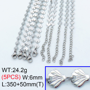 SS Necklace  3N2001462vhnl-G023
