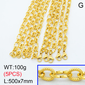 SS Necklace  3N2001498ajlv-G026