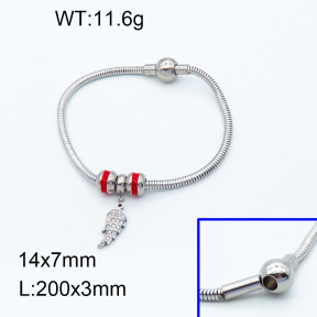 SS Bracelet  3B3002224vhmv-066