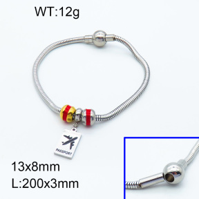 SS Bracelet  3B3002248ahlv-066