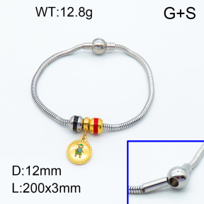 SS Bracelet  3B3002250vhll-066