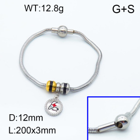 SS Bracelet  3B3002274ahlv-066