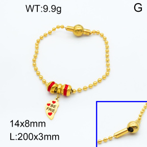 SS Bracelet  3B3002281vhmv-066