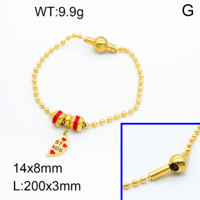 SS Bracelet  3B3002283vhmv-066