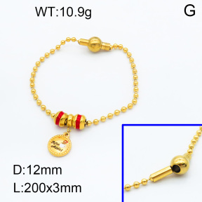 SS Bracelet  3B3002285vhmv-066